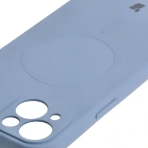 Kup Etui silikonowe z pierścieniem magnetycznym Bizon Case Silicone Magnetic do Apple iPhone 13 szare - BIZ3378 - {ean13} - Sklep Home Screen