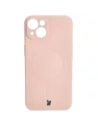 Kup Etui silikonové s magnetickým kroužkem Bizon Case Silicone Magnetic pro Apple iPhone 13 světle růžové - BIZ3379 - {ean13} - Sklep Home Screen