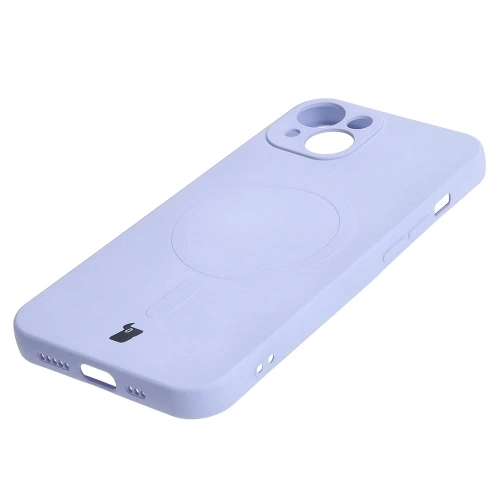 Kup Etui silikonové s magnetickým kroužkem Bizon Case Silicone Magnetic pro Apple iPhone 13 světle fialové - BIZ3380 - {ean13} - Sklep Home Screen