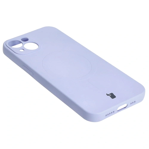 Kup Etui silikonové s magnetickým kroužkem Bizon Case Silicone Magnetic pro Apple iPhone 13 světle fialové - BIZ3380 - {ean13} - Sklep Home Screen
