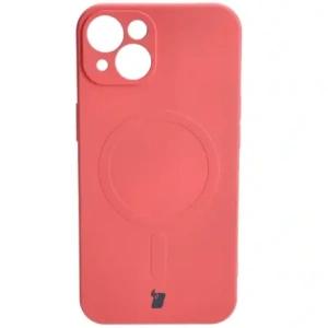 Kup Etui silikonowe z pierścieniem magnetycznym Bizon Case Silicone Magnetic do Apple iPhone 13 brudnoróżowe - BIZ3382 - {ean13} - Sklep Home Screen