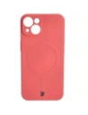Kup Etui silikonové s magnetickým kroužkem Bizon Case Silicone Magnetic pro Apple iPhone 13 růžovo-hnědé - BIZ3382 - {ean13} - Sklep Home Screen