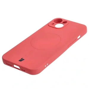 Kup Etui silikonowe z pierścieniem magnetycznym Bizon Case Silicone Magnetic do Apple iPhone 13 brudnoróżowe - BIZ3382 - {ean13} - Sklep Home Screen