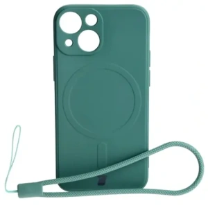 Kup Bizon Case Silicone MagSafe Sq Apple iPhone 13 Mini sötétzöld - BIZ3383 - {ean13} - Sklep Home Screen