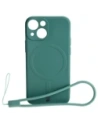Kup Etui Bizon Case Silicone MagSafe Sq do Apple iPhone 13 Mini tmavě zelené - BIZ3383 - {ean13} - Sklep Home Screen