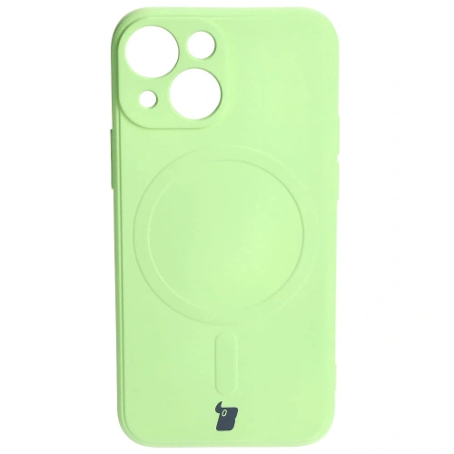 Kup Etui Bizon Case Silicone MagSafe Sq do Apple iPhone 13 Mini jasně zelené - BIZ3384 - {ean13} - Sklep Home Screen