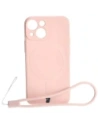 Kup Bizon Case Silicone MagSafe Sq Apple iPhone 13 Mini roz deschis - BIZ3385 - {ean13} - Sklep Home Screen