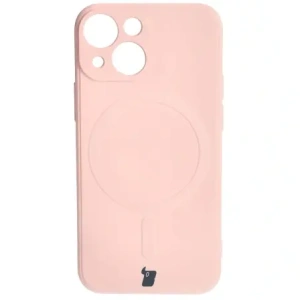 Kup Bizon Case Silikon MagSafe Sq Apple iPhone 13 Mini hellrosa - BIZ3385 - {ean13} - Sklep Home Screen
