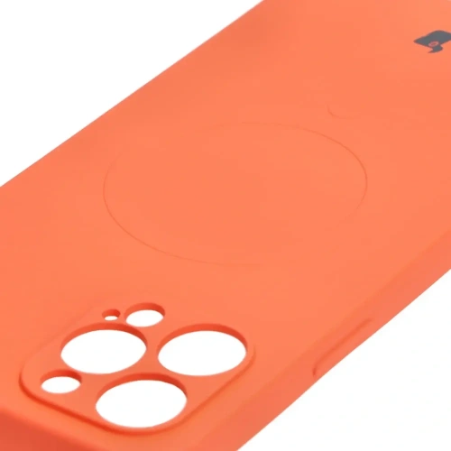 Kup Bizon Case Silicone Magnetic Apple iPhone 13 Pro Max morcov - BIZ3386 - {ean13} - Sklep Home Screen