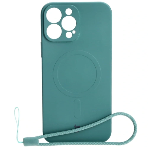 Kup Bizon Case Szilikon Magnetic Apple iPhone 13 Pro Max sötét zöld - BIZ3387 - {ean13} - Sklep Home Screen