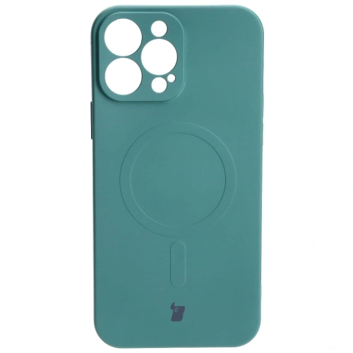 Kup Bizon Case Szilikon Magnetic Apple iPhone 13 Pro Max sötét zöld - BIZ3387 - {ean13} - Sklep Home Screen