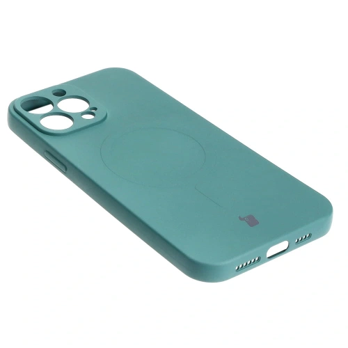 Kup Bizon Case Szilikon Magnetic Apple iPhone 13 Pro Max sötét zöld - BIZ3387 - {ean13} - Sklep Home Screen