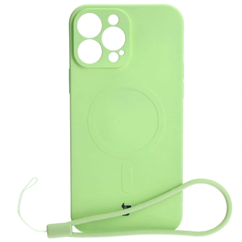 Kup Bizon Case Szilikon Magnetic Apple iPhone 13 Pro Max világos zöld - BIZ3388 - {ean13} - Sklep Home Screen