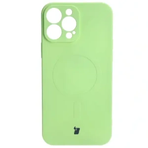 Kup Bizon Case Szilikon Magnetic Apple iPhone 13 Pro Max világos zöld - BIZ3388 - {ean13} - Sklep Home Screen