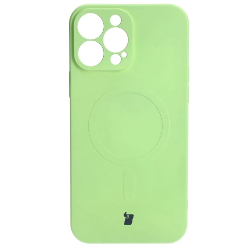 Kup Bizon Case Szilikon Magnetic Apple iPhone 13 Pro Max világos zöld - BIZ3388 - {ean13} - Sklep Home Screen