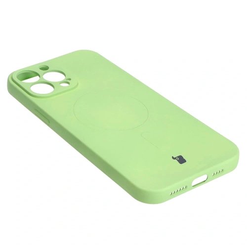 Kup Bizon Case Szilikon Magnetic Apple iPhone 13 Pro Max világos zöld - BIZ3388 - {ean13} - Sklep Home Screen