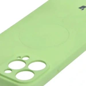 Buy Bizon Case Silicone Magnetic Apple iPhone 13 Pro Max light green - BIZ3388 - {ean13} - Home Screen Store Europe