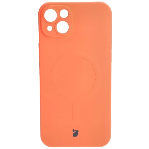 Kup Bizon Case Silicone Magnetic Apple iPhone 14 Plus morcov - BIZ3390 - {ean13} - Sklep Home Screen