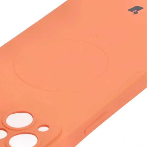 Kup Bizon Case Silicone Magnetic Apple iPhone 14 Plus morcov - BIZ3390 - {ean13} - Sklep Home Screen