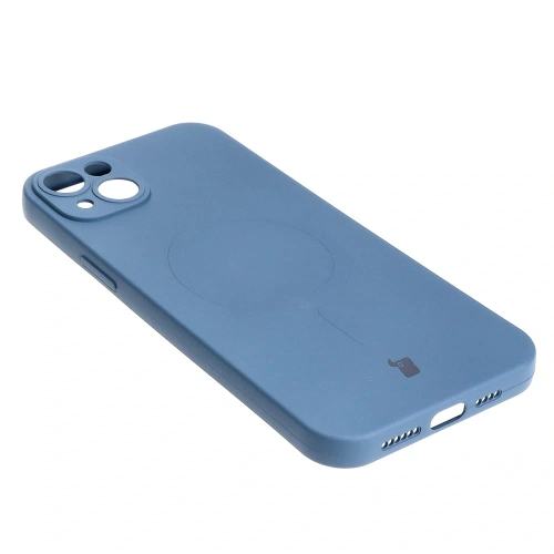 Kup Bizon Case Silicone Magnetic Apple iPhone 14 Plus albastru marin - BIZ3391 - {ean13} - Sklep Home Screen