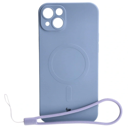 Kup Etui silikonové s magnetickým kroužkem Bizon Case Silicone Magnetic pro Apple iPhone 14 Plus šedé - BIZ3393 - {ean13} - Sklep Home Screen