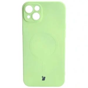 Kup Caz de silicon Bizon Magnetic Apple iPhone 14 Plus verde deschis - BIZ3394 - {ean13} - Sklep Home Screen