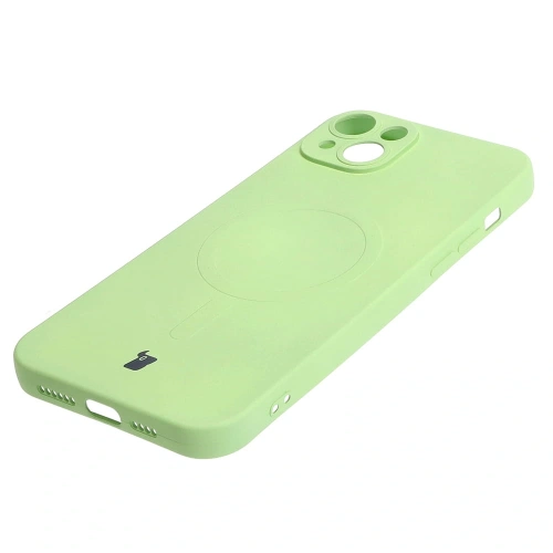 Kup Caz de silicon Bizon Magnetic Apple iPhone 14 Plus verde deschis - BIZ3394 - {ean13} - Sklep Home Screen