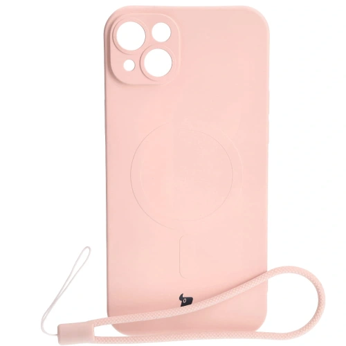 Kup Etui silikonové s magnetickým kroužkem Bizon Case Silicone Magnetic pro Apple iPhone 14 Plus světlé růžové - BIZ3395 - {ean13} - Sklep Home Screen