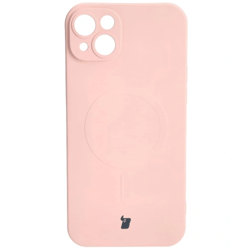 Kup Etui silikonové s magnetickým kroužkem Bizon Case Silicone Magnetic pro Apple iPhone 14 Plus světlé růžové - BIZ3395 - {ean13} - Sklep Home Screen