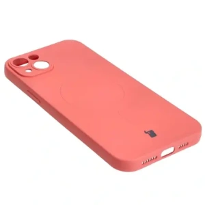 Kup Etui silikonowe z pierścieniem magnetycznym Bizon Case Silicone Magnetic do Apple iPhone 14 Plus brudnoróżowe - BIZ3396 - {ean13} - Sklep Home Screen