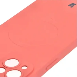 Kup Etui silikonowe z pierścieniem magnetycznym Bizon Case Silicone Magnetic do Apple iPhone 14 Plus brudnoróżowe - BIZ3396 - {ean13} - Sklep Home Screen