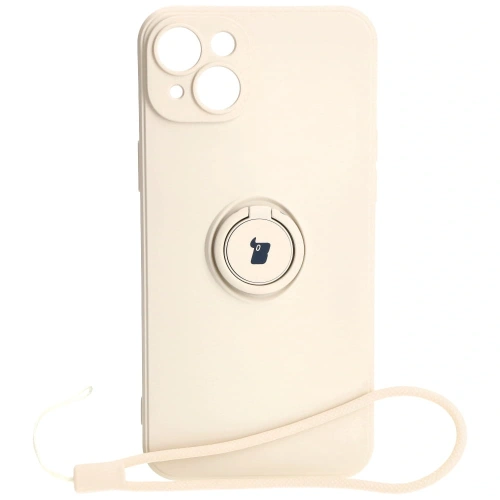 Kup Bizon Case inel de silicon Sq Apple iPhone 15 Plus bej - BIZ3397 - {ean13} - Sklep Home Screen