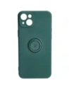 Kup Etui Bizon Case Silicone Ring Sq do Apple iPhone 15 Plus tmavě zelené - BIZ3400 - {ean13} - Sklep Home Screen