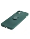 Kup Etui Bizon Case Silicone Ring Sq do Apple iPhone 15 Plus tmavě zelené - BIZ3400 - {ean13} - Sklep Home Screen