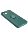 Kup Etui Bizon Case Silicone Ring Sq do Apple iPhone 15 Plus tmavě zelené - BIZ3400 - {ean13} - Sklep Home Screen