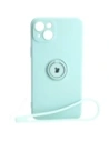 Kup Etui Bizon Case Silicone Ring Sq do Apple iPhone 15 Plus tyrkysové - BIZ3402 - {ean13} - Sklep Home Screen