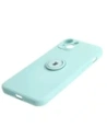 Kup Etui Bizon Case Silicone Ring Sq do Apple iPhone 15 Plus tyrkysové - BIZ3402 - {ean13} - Sklep Home Screen