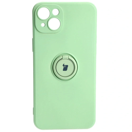 Kup Bizon Case Silikonring Sq Apple iPhone 15 Plus hellgrün - BIZ3403 - {ean13} - Sklep Home Screen