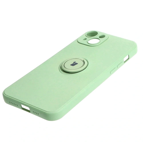 Kup Bizon Case Silikonring Sq Apple iPhone 15 Plus hellgrün - BIZ3403 - {ean13} - Sklep Home Screen