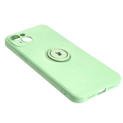 Kup Bizon Case Silikonring Sq Apple iPhone 15 Plus hellgrün - BIZ3403 - {ean13} - Sklep Home Screen