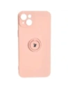 Kup Etui Bizon Case Silicone Ring Sq do Apple iPhone 15 Plus světle růžové - BIZ3404 - {ean13} - Sklep Home Screen