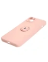 Kup Etui Bizon Case Silicone Ring Sq do Apple iPhone 15 Plus světle růžové - BIZ3404 - {ean13} - Sklep Home Screen