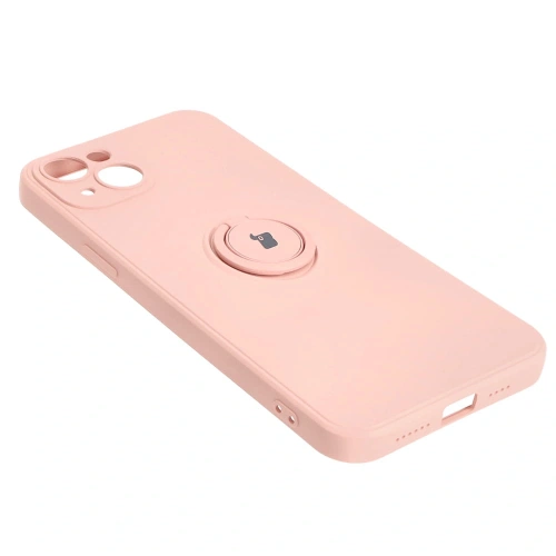 Kup Bizon Case Silicone Gyűrű Sq Apple iPhone 15 Plus világos rózsaszín - BIZ3404 - {ean13} - Sklep Home Screen