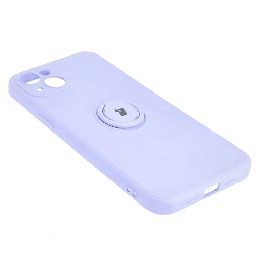 Kup Bizon Case Silikonring Sq Apple iPhone 15 Plus helllila - BIZ3405 - {ean13} - Sklep Home Screen