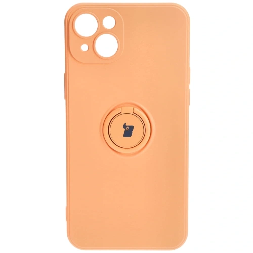 Buy Bizon Case Silicone Ring Sq Apple iPhone 15 Plus orange - BIZ3406 - {ean13} - Home Screen Store Europe