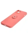 Kup Etui Bizon Case Silicone Ring Sq do Apple iPhone 15 Plus špinavě růžová - BIZ3407 - {ean13} - Sklep Home Screen
