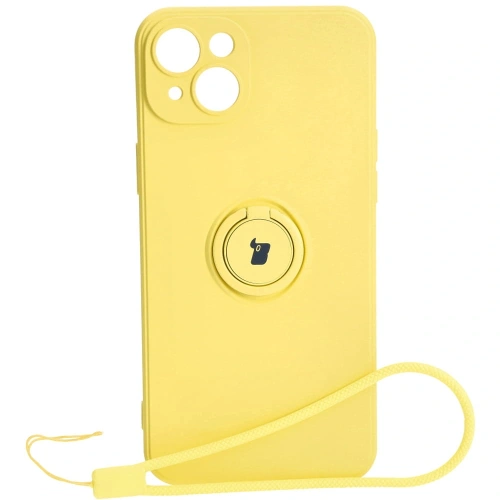 Kup Bizon Case szilikon gyűrű Sq Apple iPhone 15 Plus sárga - BIZ3408 - {ean13} - Sklep Home Screen