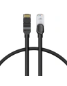 Cablul de rețea Baseus High Speed, Ethernet RJ45, Gigabit, Cat.6, 0,5m (negru)