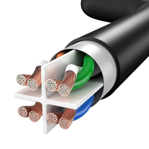 Kup Cablul de rețea Baseus High Speed, Ethernet RJ45, Gigabit, Cat.6, 0,5m (negru) - BSU1403BLK - {ean13} - Sklep Home Screen