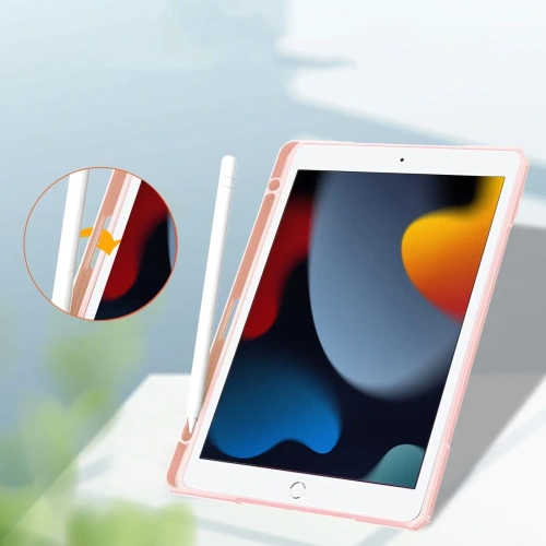 Kup Bizon Case Tab Clear Matt Apple iPad 9 10.2 2021 / iPad 8 2020 / iPad 10.2 2019 roz deschis - BIZ3409 - {ean13} - Sklep Home Screen